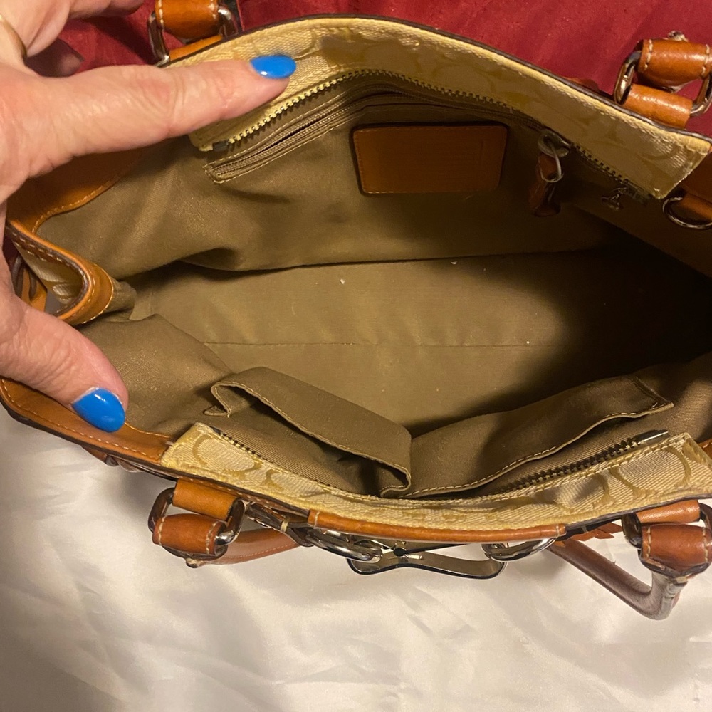 Authentic Coach bag.  Used but good condition